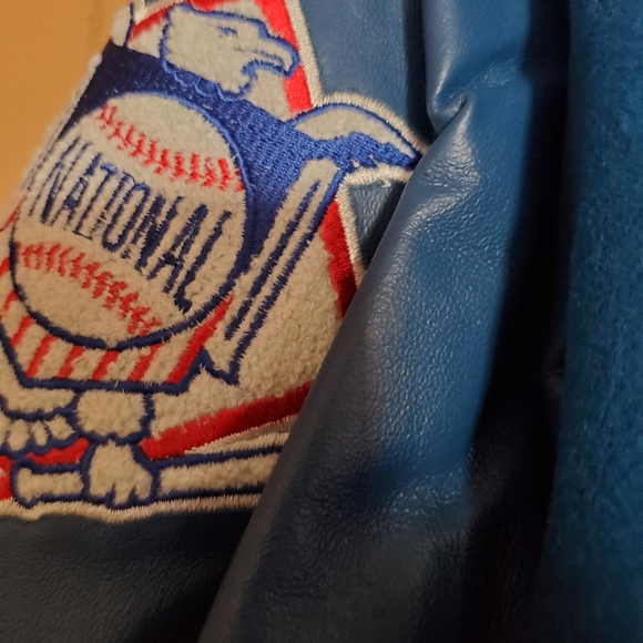 DODGERS LEATHER AND WOOL REVERSIBLE JACKET - Picture 5 of 16